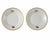 Details: -Pair of vintage porcelain demitasse cups and saucers by Hertel Jacob of Bavaria, Germany. -Each cup features a...