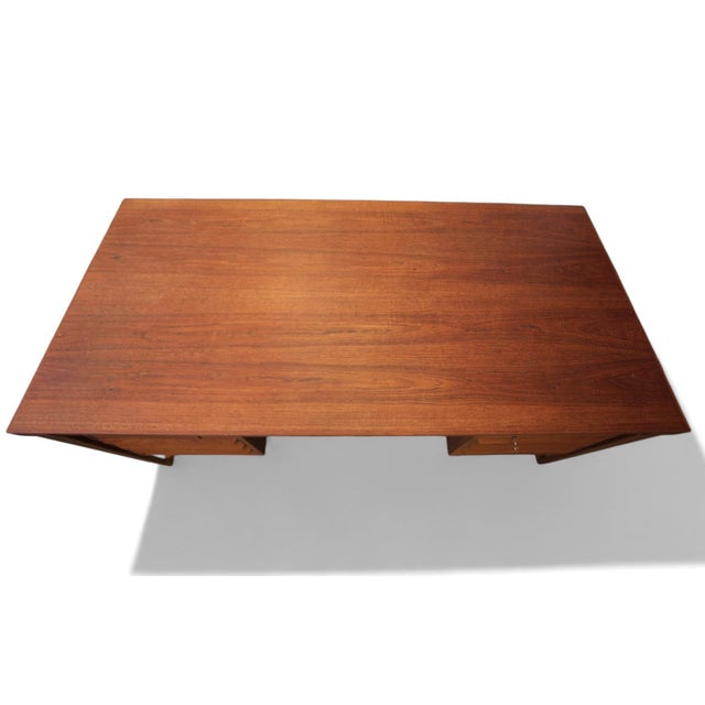 Mid-Century Modern Desk Model 70 in Teak by Kai Kristiansen for Feldballe Møbelfabrik, 1960s For Sale - Image 3 of 18
