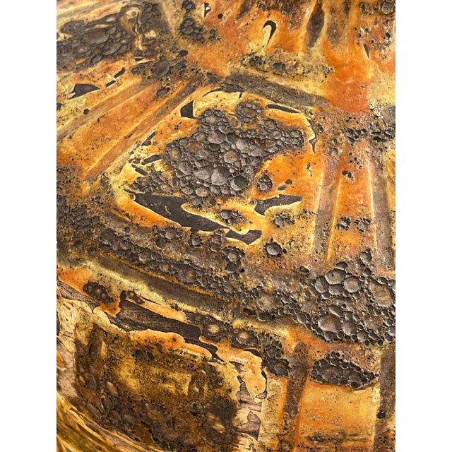 1960s Ceramic Volcanic Lava Lamp For Sale - Image 4 of 13