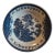 Vintage Schweppes Blue Willow Transferware Tip Plate Wine Coaster (4 3/4") For Sale
