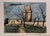 1980s Bernard Buffet, Saint-Servan, The Solidor Tower, 1985, Lithograph For Sale - Image 5 of 5