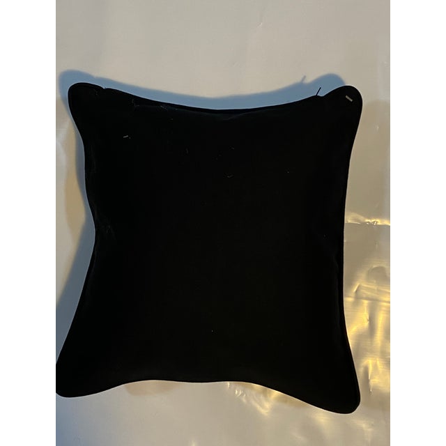 Green African Design Turkish Cotton Pillow For Sale - Image 8 of 9