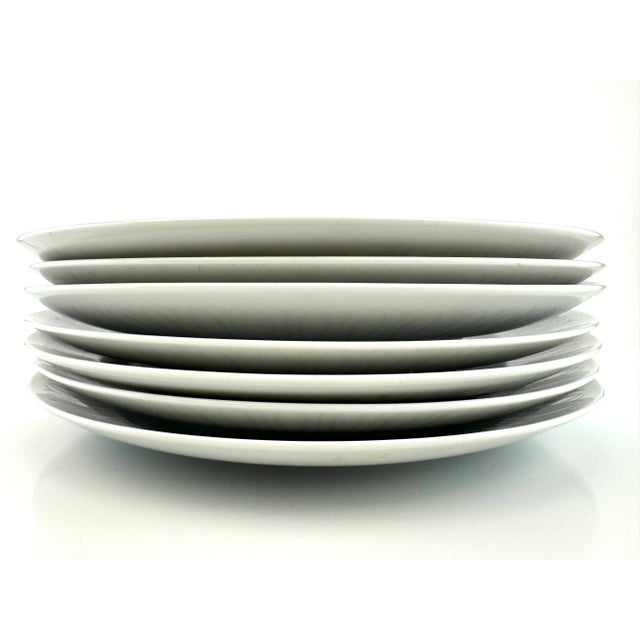 1960s Mid-Century Narumi “Escort” Fine China Plates – Set of Six For Sale - Image 9 of 11