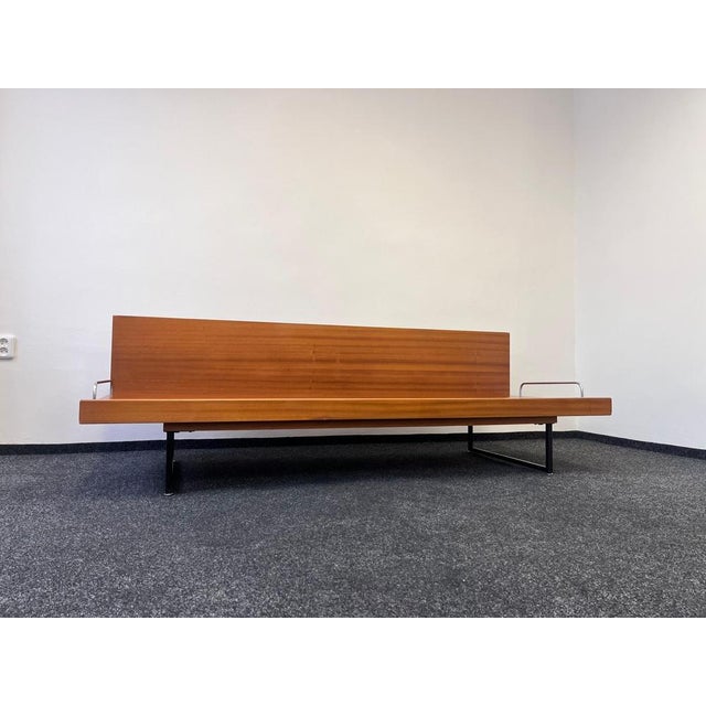 - 1970s, Czechoslovakia - original good condition - refreshed, upholstery cleaned - mahagony jr