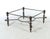 Contemporary Giacometti Style Bronze Metal and Glass Coffee Table For Sale In Cincinnati - Image 6 of 8