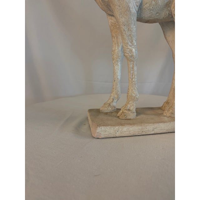 Ivory Vintage Austin Productions Standing Giraffe Sculpture, 1981 For Sale - Image 8 of 10
