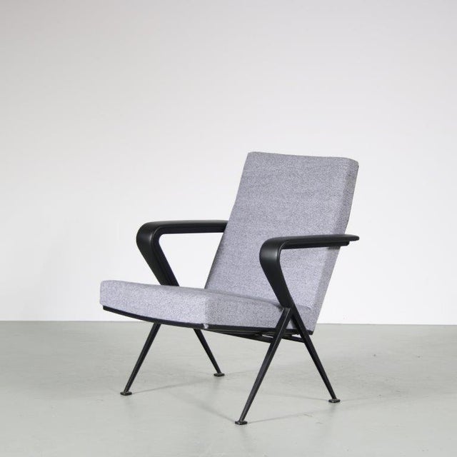 Metal Set of Repose Chairs by Friso Kramer for Ahrend De Cirkel, Netherlands, 1960s For Sale - Image 7 of 18