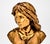 French French 19th Century Bronze Sculpture/ Bust of a Woman, Signed F, Barbedienne For Sale - Image 3 of 10