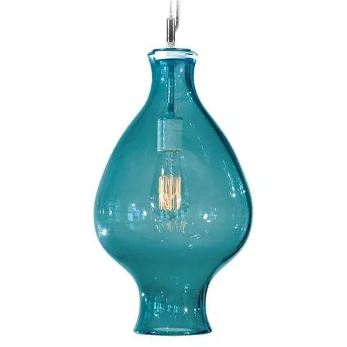 Not Yet Made - Made To Order Odin Pendant Light from the Versuvius Collection in Lagoona For Sale - Image 5 of 5