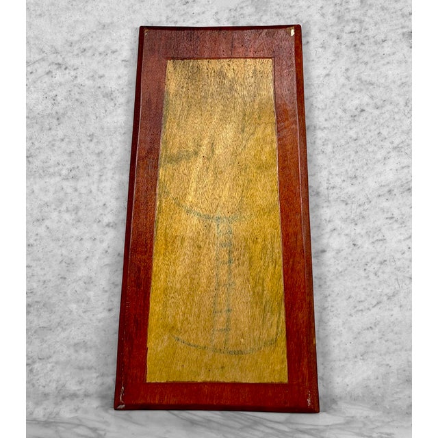 Mid-Century Carved Walnut Religious Jesus Plaque Sculpture - 21" For Sale - Image 4 of 7