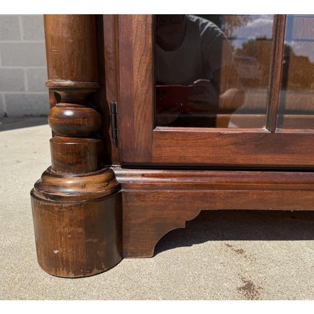 Pennsylvania House Courtland Manor Two-Door Bookcase For Sale - Image 9 of 18