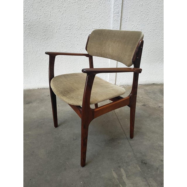 Wood Vintage Dining Set by Erik Buck, Set of 11 For Sale - Image 7 of 12