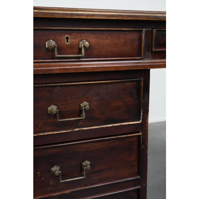 Antique Wooden Desk in Wood, 1900s For Sale - Image 11 of 16