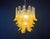 Glass Italian Orange Murano Glass Chandelier, 1990s For Sale - Image 7 of 18
