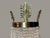 Large Basket Shape Chandelier in Brass and Glass For Sale - Image 3 of 5
