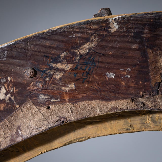 Oval Gilt Louis XV Stucco Frame, France, 18th Century For Sale - Image 10 of 12