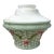 1920s Rare Phoenix/Consolidate Hand Painted Glass Basket Lamp Shade Nicholas Kopp For Sale