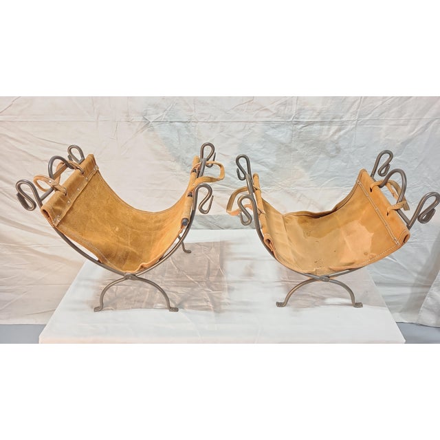 This is a stylish and beautiful vintage leather firewood holder. Leather portion comes off so that you can carry wood in...