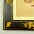 Black English Regency Period Watercolored Cherry Print in Hand Painted Lacquered Frame For Sale - Image 8 of 16