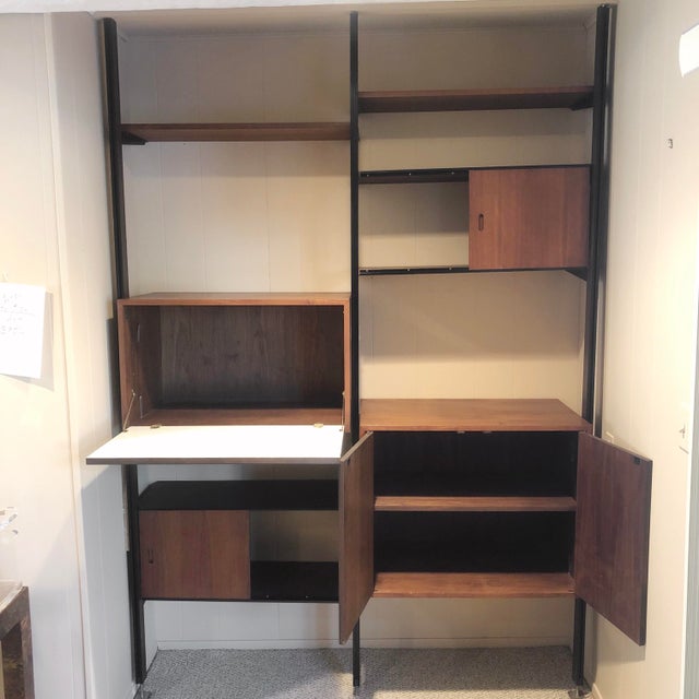 Mid Century Modern Modular Wall Unit After George Nelson Chairish