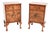 Vintage Burr Walnut Bedside Cabinets, 1930, Set of 2 For Sale