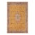 Shabby Chic Vintage 1990's Orange/Blue Wool Rug - 9'11'' X 12'6'' For Sale