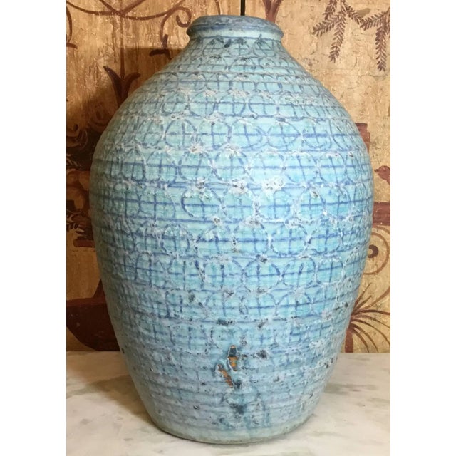 Midcentury Ceramic Vase For Sale - Image 4 of 10