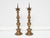 18th Century Pair of Tall 18th Century Italian Bronze Pricket Candlesticks For Sale - Image 5 of 12