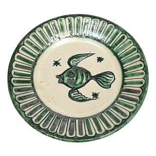 Vietri Plates from Fabbrica Ceramica Avallone, 1930s, Set of 4 For Sale