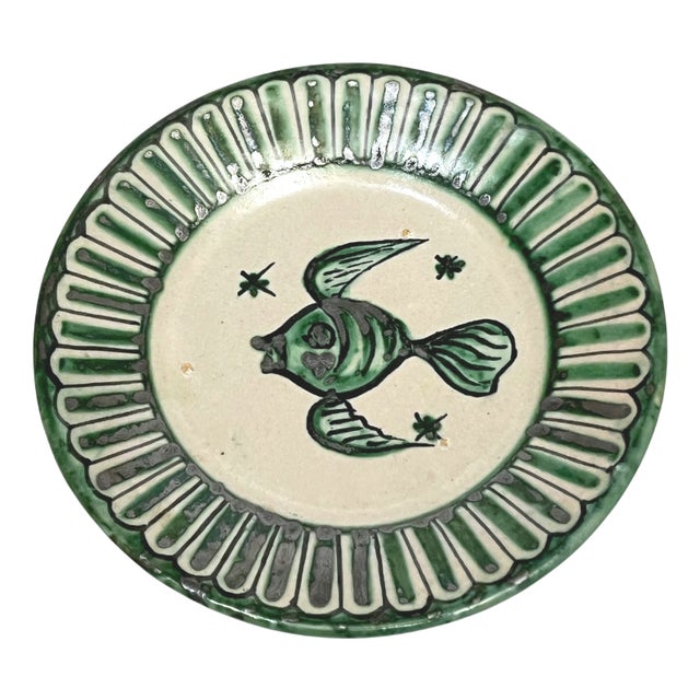 Vietri Plates from Fabbrica Ceramica Avallone, 1930s, Set of 4 For Sale