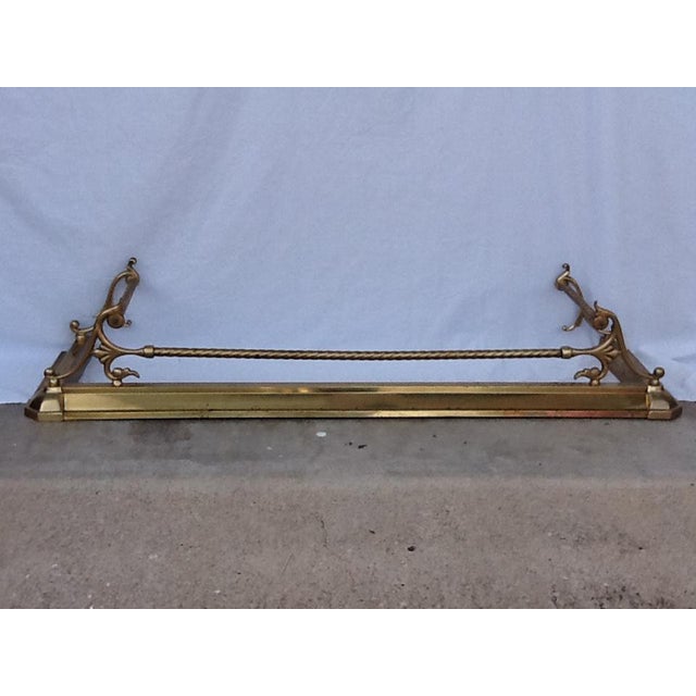 Brass Fireplace Fender Chairish