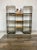 Gray Chrome, Smoked Glass & Wood Bookshelf Étagère by Gallotti & Radice, Italy, 1970s For Sale - Image 8 of 15