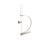 A Postmodern metal candlestick holder designed by the American designer David Zelman (born 1945) for his company Prologue...