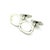 1990s Georg Jensen Estate Mens Cufflinks Silver, 2 Pieces For Sale In New York - Image 6 of 8