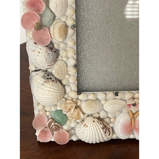 Coastal 1970s Sailors Valentines Large Photo Frame For Sale - Image 3 of 5