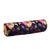 Victorian Schumacher Jennie Velvet 21" Bolster Pillow in Midnight & Magenta For Sale - Image 3 of 3