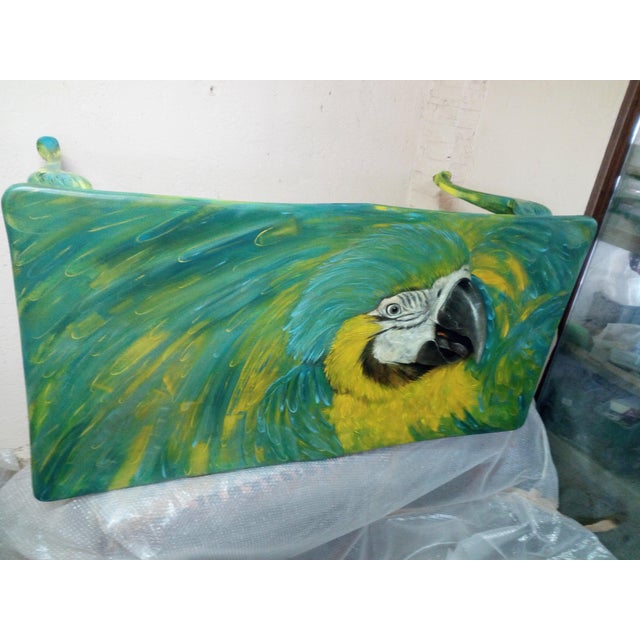 Wood Chippendale Style Table in Beech, Early 1900s For Sale - Image 7 of 15