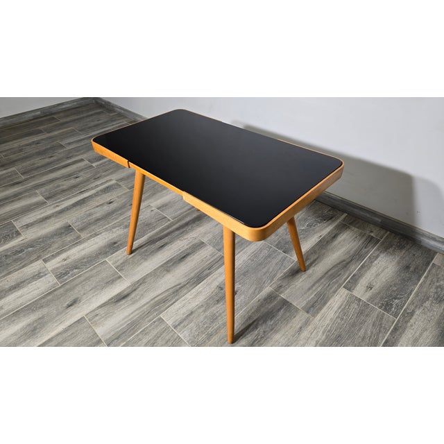Mid-Century Modern Vintage Coffee Table by Jiri Jiroutek for Interior Praha, 1960s For Sale - Image 3 of 10