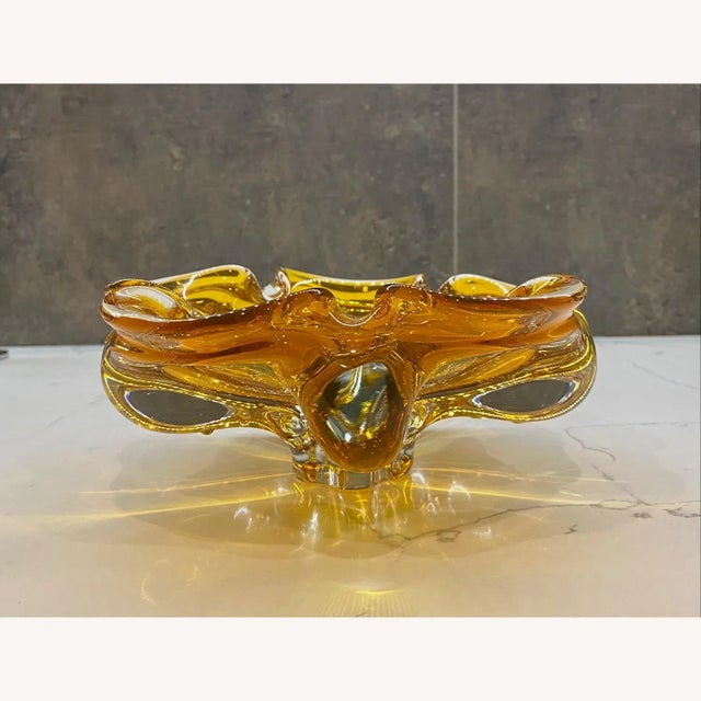 Bohemia Ashtray/vase I purchase this unique ashtray in the 1970s in the Soviet Union. Never used it by its purpose, rather...