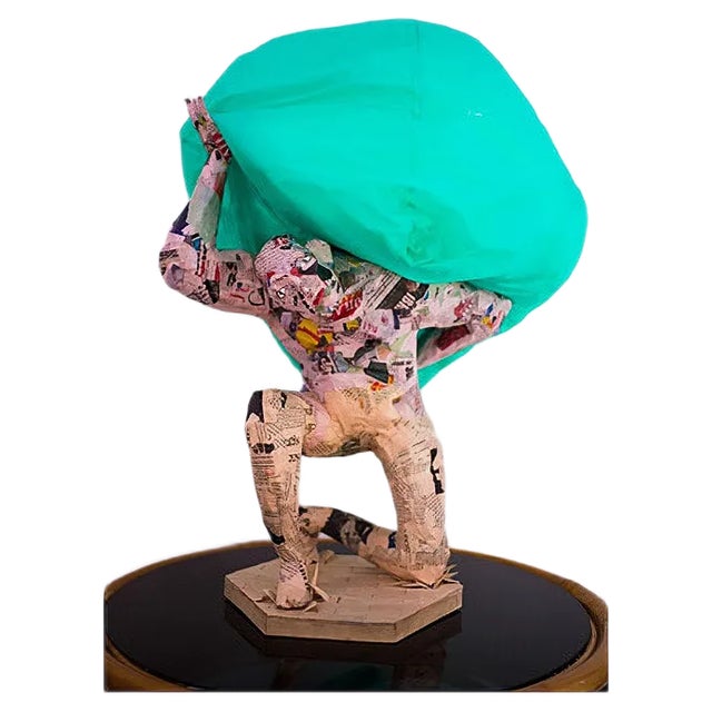 Anfःi, Atlas, Sculpture by Emphi, 2020 For Sale