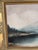 Blue Mid 20th Century Gorgeous Original Oil Landscape Painting in the Style of the Hudson River Schools For Sale - Image 8 of 11