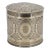 19th Century Monogrammed Biscuit Barrel, English Silver Plate, Maker Roberts & Belk For Sale