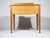 Camel Vintage Original Mid-Century Modern All Wood Maple Finish Sewing Machine Cabinet With Flip-Down Top & Pull Out Drawer For Sale - Image 8 of 14