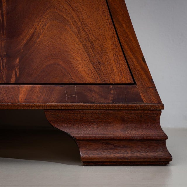 Modern Italian Chest of Drawers in Trapezoidal Form, 1990s For Sale - Image 10 of 11