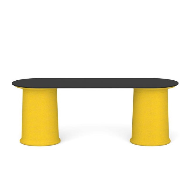 Contemporary Fat Table 5141 in Polyethylene by Loope For Sale - Image 3 of 8
