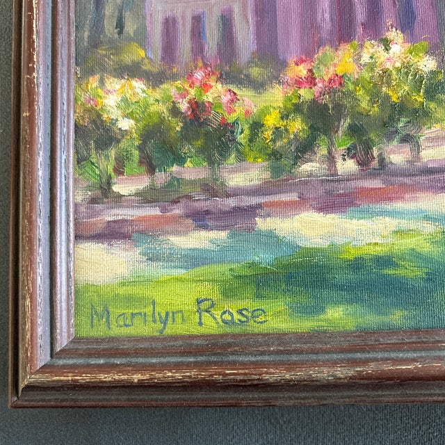 Marilyn Rose – “McKinley Library” Original Oil Painting Original plein-air oil painting by Marilyn Rose depicting the...