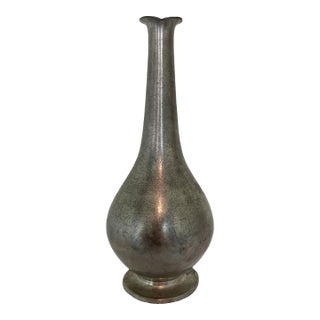 Just Anderson Denmark 1930s Small Pewter Bud Vase For Sale