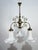 Three-Light Liberty Style Pendant Light in Opal Glass, 1960 For Sale - Image 3 of 18
