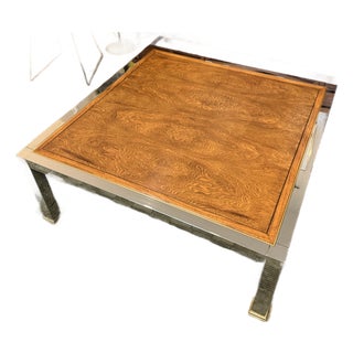 A Beautiful Mid Century Modern Coffee Table in the Style of Milo Baughman, Circa 1960s For Sale