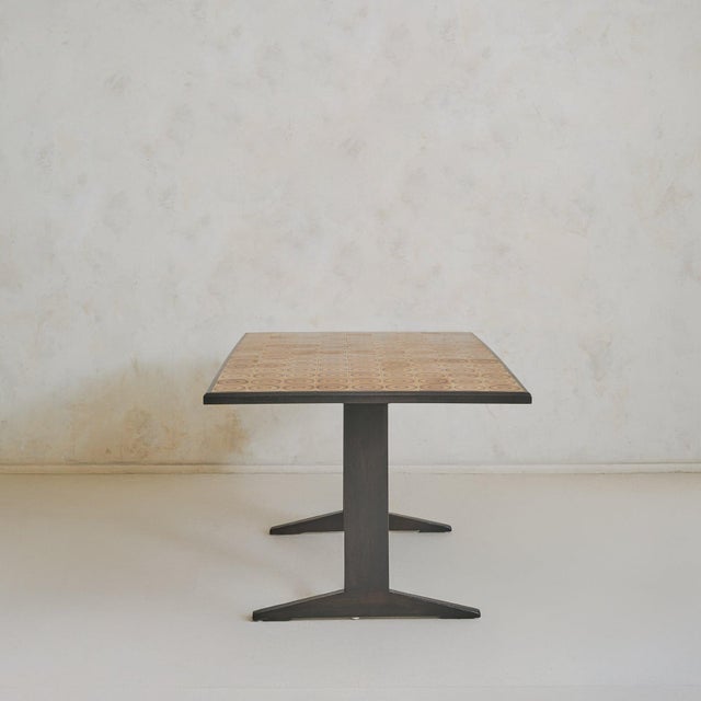 Spanish Ceramic Tile Dining Table, 1970s For Sale In Chicago - Image 6 of 13
